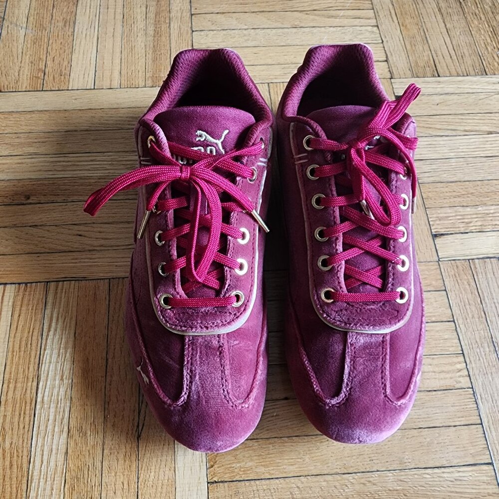 Puma Women's Sneakers in Burgundy